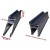 traverse basse renforcée pour portail coulissant aluminium