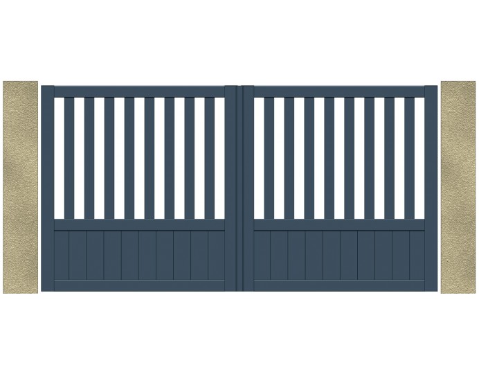 Portail Battant en Aluminium
