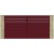 Portail plein battant alu lame large 220 URBAN couleur ral 3004