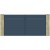 Portail moderne battant lame alu horizontale perforée 220 HOLE