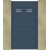  	Portillon contemporain aluminium plein lame large horizontale 220 ARROW