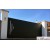 Portail Coulissant contemporain avec lame décorative