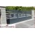 portail aluminium 2 tiers ajouré sur rail
