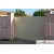 Portail original en aluminium motif design
