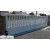 Portail classique de couleur blanche en aluminium