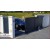 portail aluminium coulissant-portillon-brise-lame