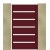Portillon de Jardin Ajouré Alu RAL 3004