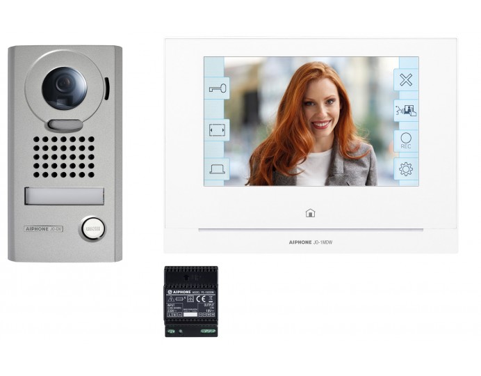 Portier Vidéo  jos1vw AIPHONE Wifi avec appli pour smartphone