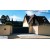Portail alu coulissant plein lame large horizontale 220 URBAN