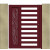 Portillon bamboo RAL 3004