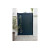 Petite porte de jardin design gris anthracite