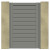 Portillon brise vue 9006