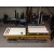image portail battant aluminium semi ajouré 