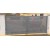 Portail à 2 vantaux en aluminium couleur gris anthracite