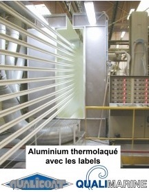 PORTAIL ALU PROFIL LAQUE AVANT MONTAGE LAQUAGE PROFILE PORTAIL ALU