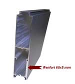 renfort fixation moteur portail battant lame portail