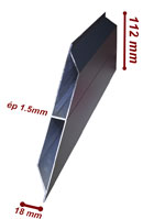 lame brise vue aluminium lame Z aluminium