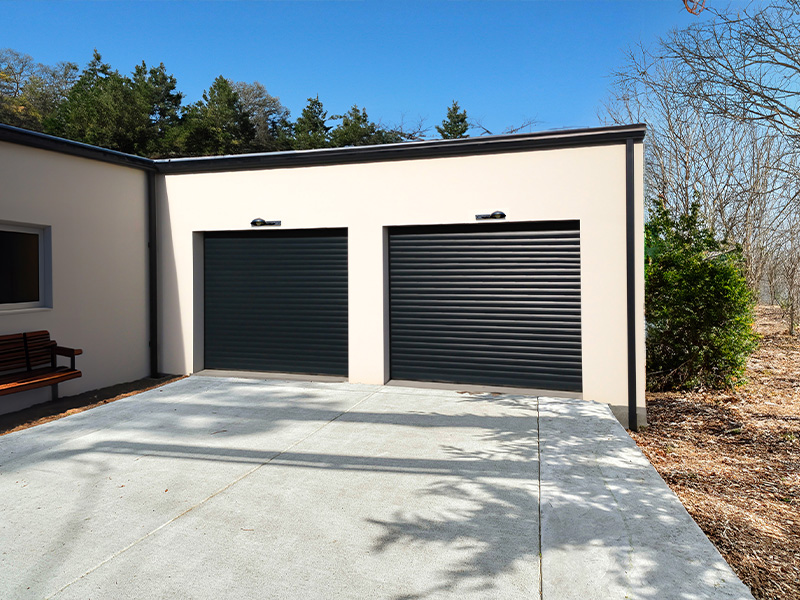 porte de garage enroulable sur mesure