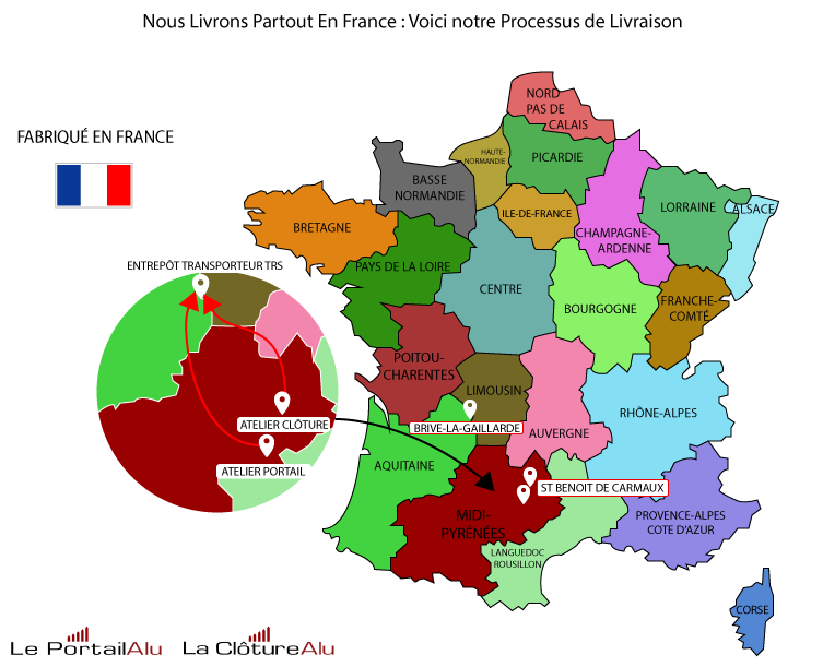 livraison partout en France