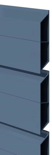 Lame Brise Vue Aluminium Pour Portail coupe sur remplissage portail