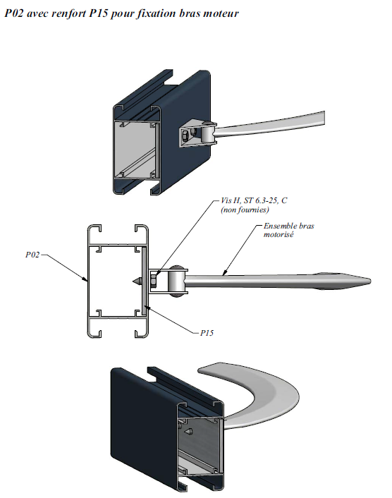 comment fixer un moteur sur un portail battant ? fixation motorisation portail battant