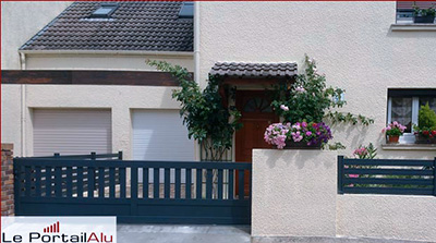 ensemble Clôture et Portail Alu
