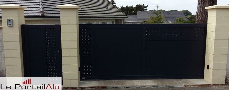 installation portail dans le 76