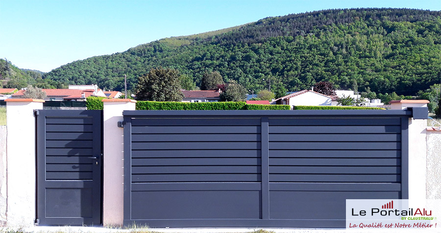 pose de portail alu dans le tarn brise vue