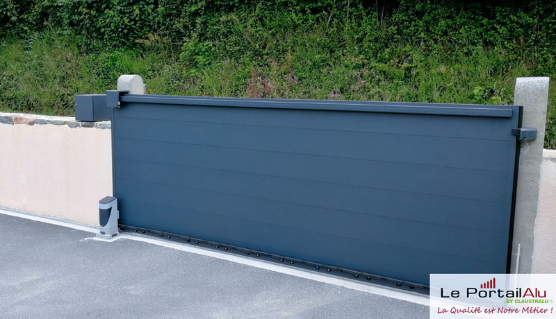 installation et branchements d'un portail automatique dans la manche 60