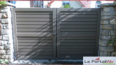 installation de portail aluminium à Créteil