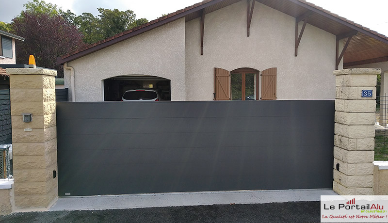 Installation de portail en aluminium à Ambérieu en Bugey