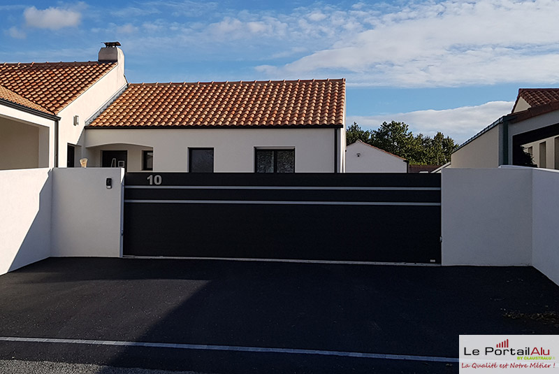 portail urban double liseres