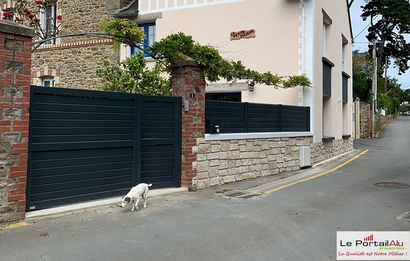 pose portail dans le département 35 à DINARD
