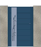 Portillon Lame 220 ZEN Face Extérieure