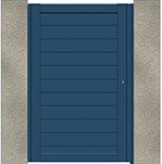 Portillon lames 150 Remplissage horizontal