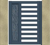 Portillon Alu 85 Modèle Déco Bamboo