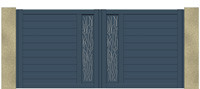 PB 150 Modèle Déco Bamboo lames horizontales