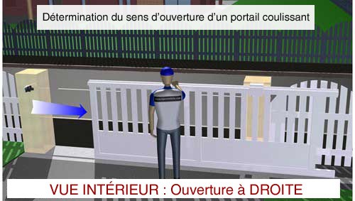 Ouverture droite (vue intérieure)